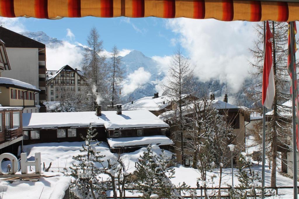 Aparthotel Résidence Bernerhof Wengen Zimmer foto